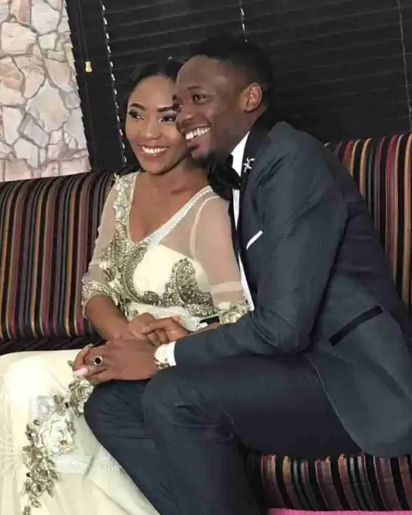 Ahmed Musa And Wife, Juliet Celebrate Their First Wedding Anniversary